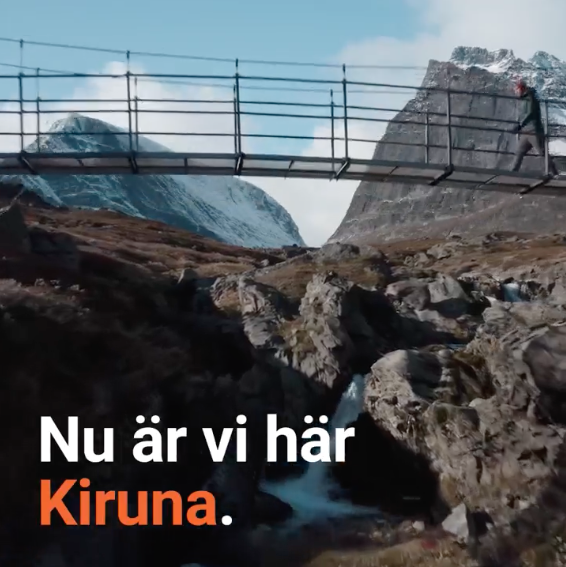 Nu är vi här Kiruna